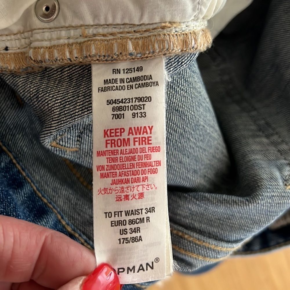 TopMan stretch slim size 34 - Picture 10 of 11